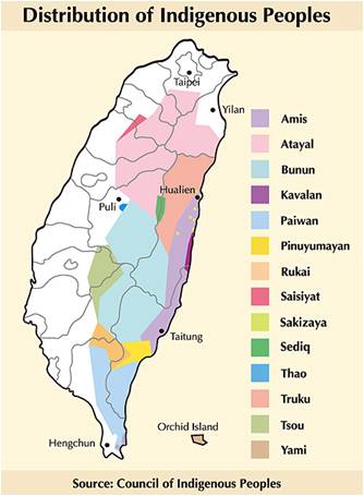 Taiwan-Indigenous-Peoples-distribution